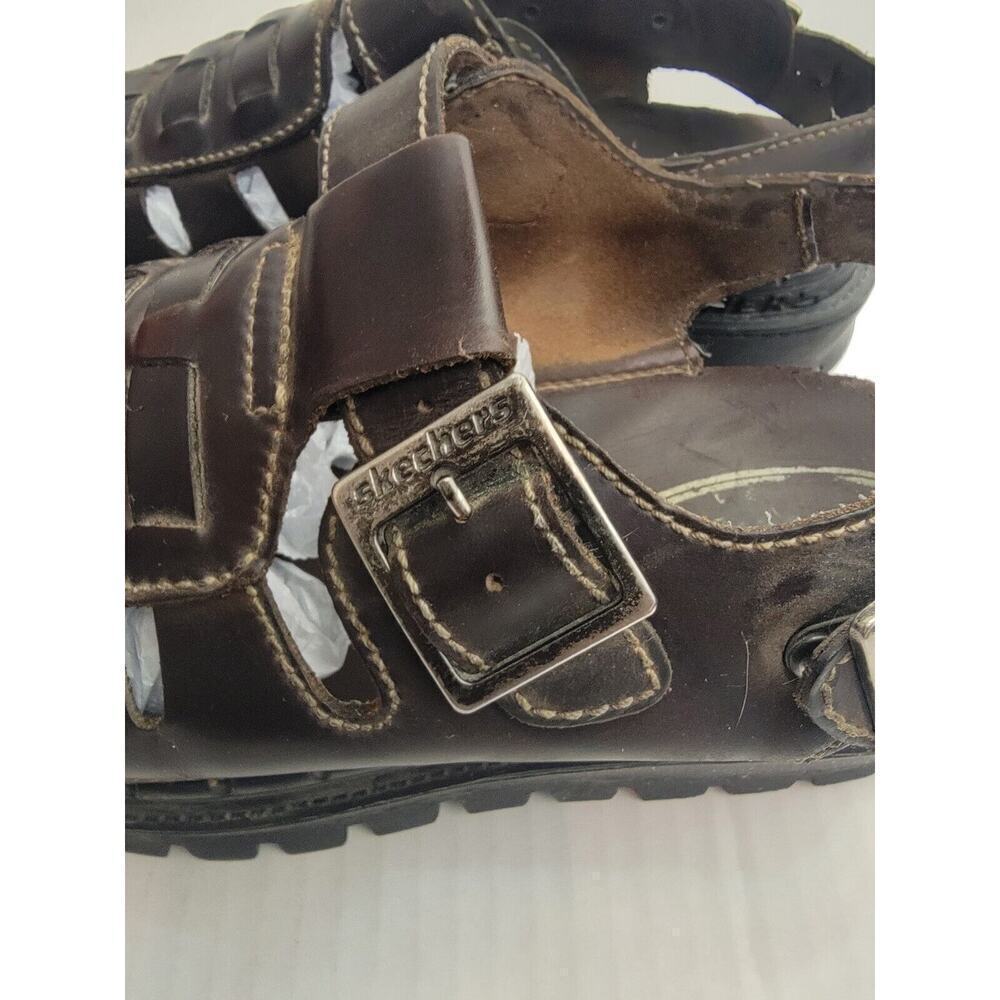 Sketchers Womens Size 10 Vintage 90s Jammers Sandals Tough Shoes Chunky Platform - Picture 6 of 11